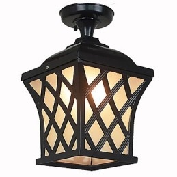 Venkovská lampa Americká zahradní terasová dvířka Venkovní voděodolné svítidlo z hroznů