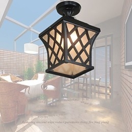 Venkovská lampa Americká zahradní terasová dvířka Venkovní voděodolné svítidlo z hroznů