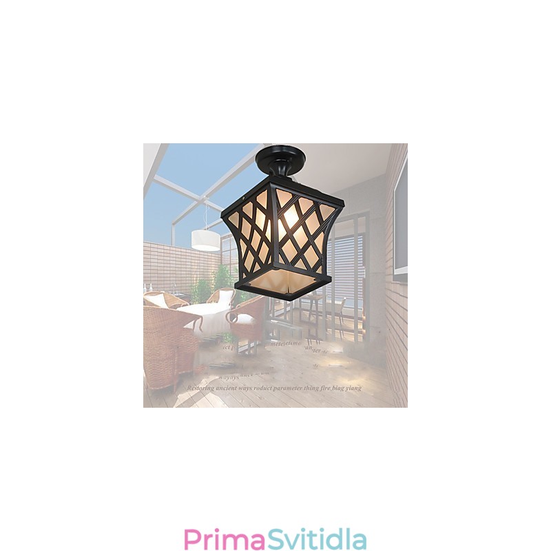 Venkovská lampa Americká zahradní terasová dvířka Venkovní voděodolné svítidlo z hroznů