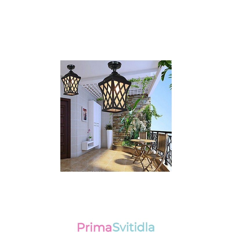 Venkovská lampa Americká zahradní terasová dvířka Venkovní voděodolné svítidlo z hroznů