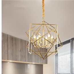 Mosazný prvek lucerny pro designérský kovový lustr