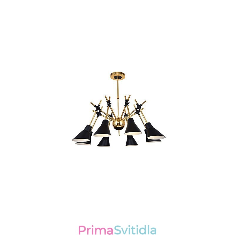 Personalizovaná nastavitelná směrová umělecká lustrová lampa Lustr N