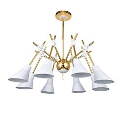 Personalizovaná nastavitelná směrová umělecká lustrová lampa Lustr N