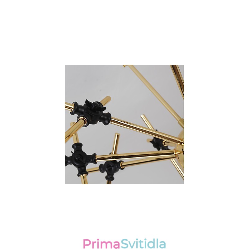 Personalizovaná nastavitelná směrová umělecká lustrová lampa Lustr N