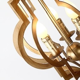 Vintage kovová americká průmyslová půdní malba barva evropská lustrová lampa interiérová dekorace závěsná lampa