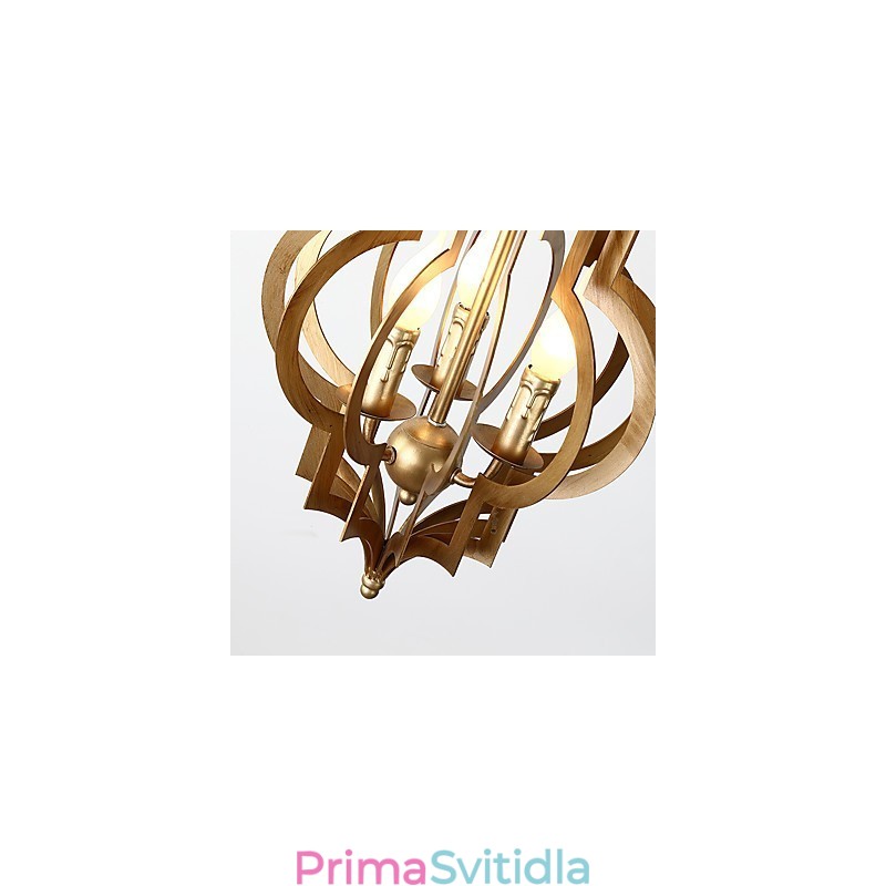 Vintage kovová americká průmyslová půdní malba barva evropská lustrová lampa interiérová dekorace závěsná lampa