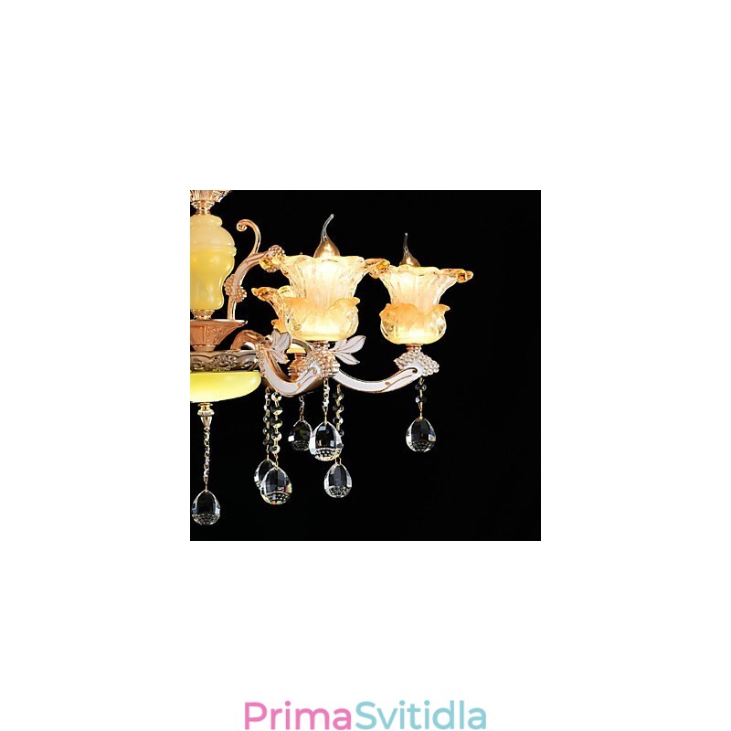 Moderní současná tradiční klasická funkce ze slitiny zinku pro kovové závěsné svítidlo ve stylu Crystal Mini