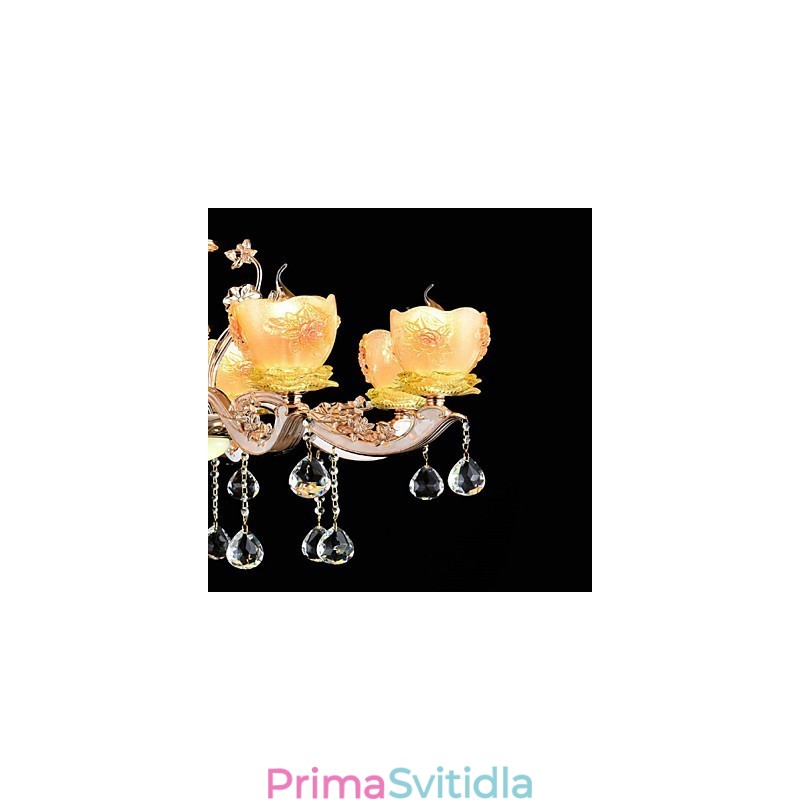 Moderní současná tradiční klasická funkce ze slitiny zinku pro kovové závěsné svítidlo ve stylu Crystal Mini