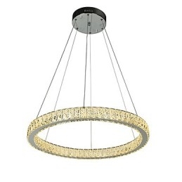 Stmívatelné kruhové indoo stropní svítidlo Závěsné světlo Moderní lustrové osvětlení Lustrová lampa s dálkovým ovládáním