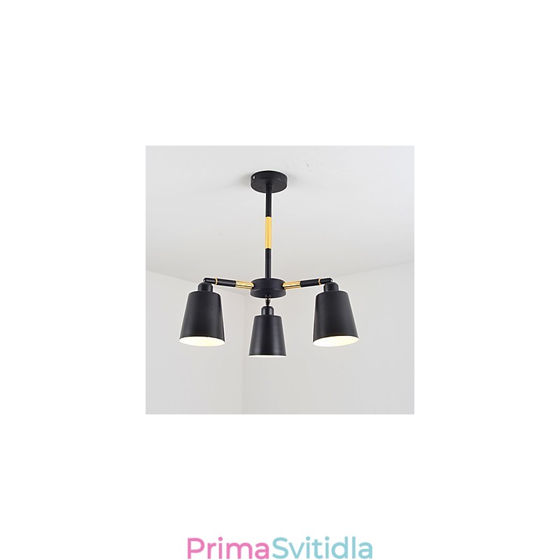 Závěsné svítidlo Tradiční klasická malba na bambusové dřevo v mini stylu