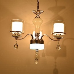 Moderní současná galvanizovaná funkce pro křišťálový kovový lustr