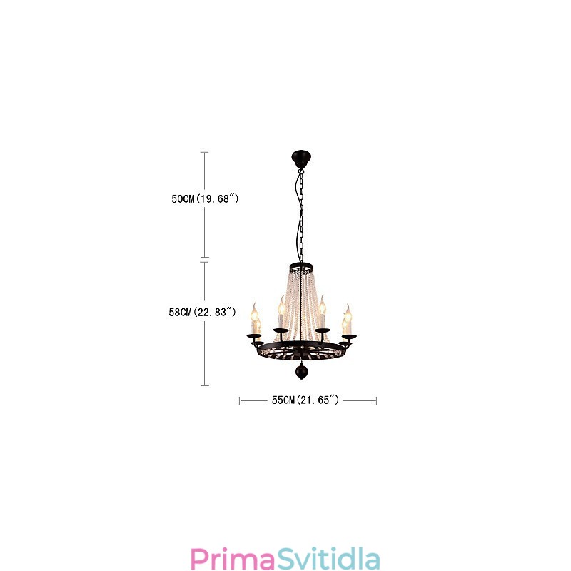 8 světel Lustr Moderní Současný Tradiční Klasický Rustikální Lodge Vintage Retro Lucerna Buben Country Island Globe Bowl