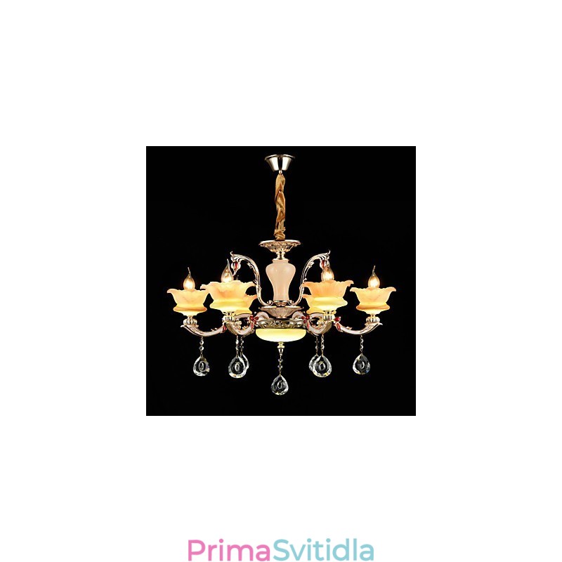 Moderní současná tradiční klasická funkce ze slitiny zinku pro kovové závěsné svítidlo ve stylu Crystal Mini