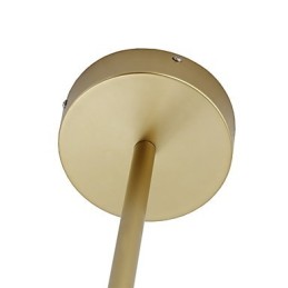 Patnáctový světelný sloupek Moderní evropský styl Modo Kovová skleněná závěsná lampa ve vstupní hale Dekorativní průmyslová lustrová lampa