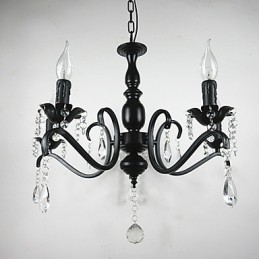 Novinka Osvětlení Evropský styl Kovaná lampa Originalita Individualita Dekorace Svíčka Lampa Lustr