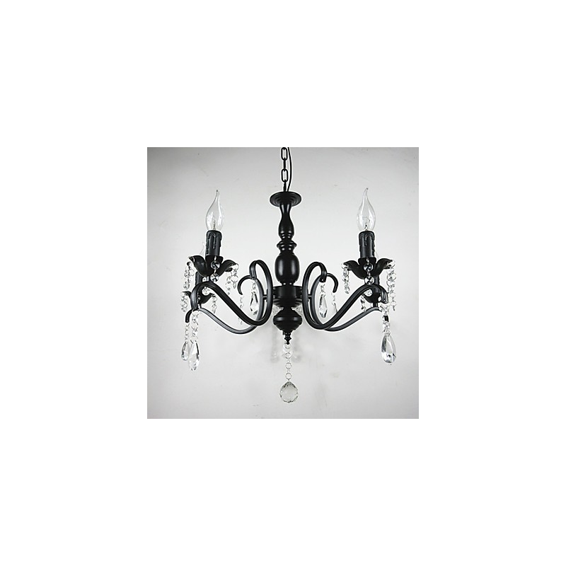 Novinka Osvětlení Evropský styl Kovaná lampa Originalita Individualita Dekorace Svíčka Lampa Lustr