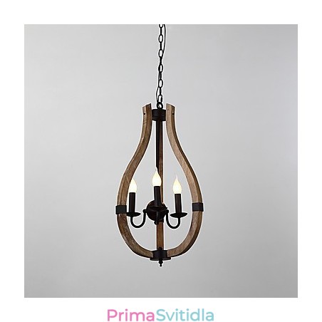 Tři lehké vintage malba Mini styl Dřevěný bambusový lustr Lampa ozdobná závěsná lampa Tři lehké vintage malba Mini styl Dřevěný bambusový lustr Lampa ozdobná závěsná lampa
