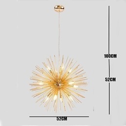 Retro Imitace mědi Creative line 10 Lights