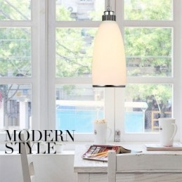 1 Lehké Moderní moderní integrované kovové závěsné svítidlo