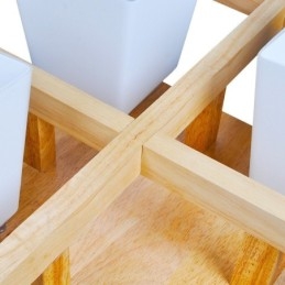 4 lehká moderní zapuštěná stropní svítidla se skleněným stínidlem
