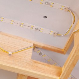 6Moderní zapuštěná stropní svítidla v severském stylu s akrylovým stínidlem