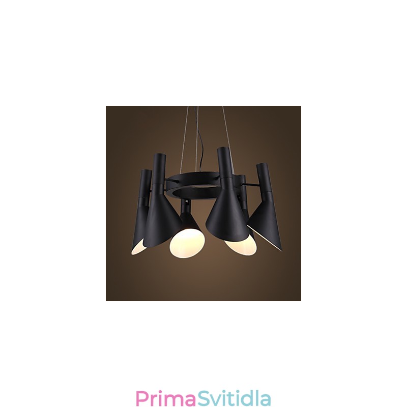Lustr moderní bydlení 6 světel