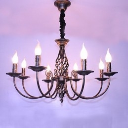Retro designéři Styl svíčka Ostatní Kovový lustr
