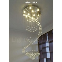 9 světel Moderní K9 Crystal stropní závěsné světlo Vnitřní lustr Osvětlovací lampy