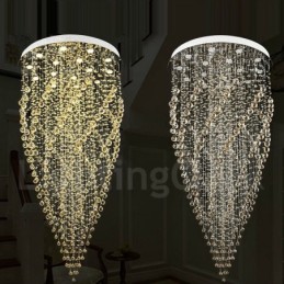 15 světel Moderní K9 křišťálové stropní závěsné světlo Vnitřní lustr Osvětlovací svítidla