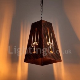 1 Light Retro Vintage Pendant Light Cafe House Závěsná lampa