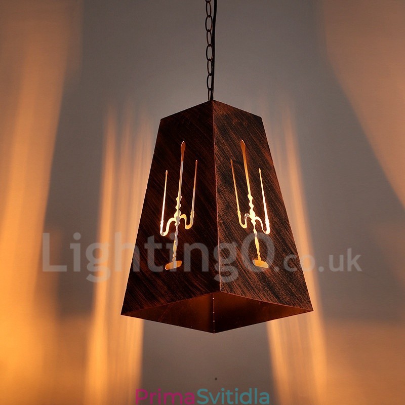 1 Light Retro Vintage Pendant Light Cafe House Závěsná lampa