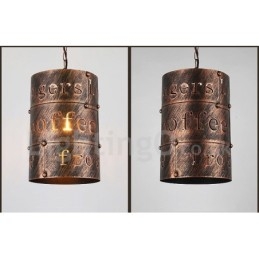 1 Light Retro Vintage Pendant Light Cafe House Závěsná lampa