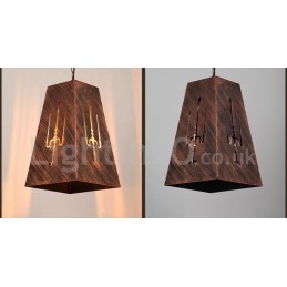 1 Light Retro Vintage Pendant Light Cafe House Závěsná lampa