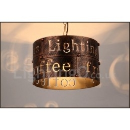 1 Light Retro Vintage Pendant Light Cafe House Závěsná lampa