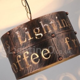 1 Light Retro Vintage Pendant Light Cafe House Závěsná lampa