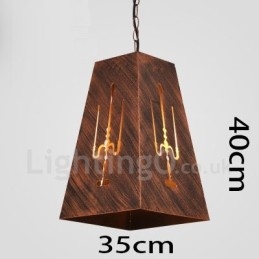 1 Light Retro Vintage Pendant Light Cafe House Závěsná lampa