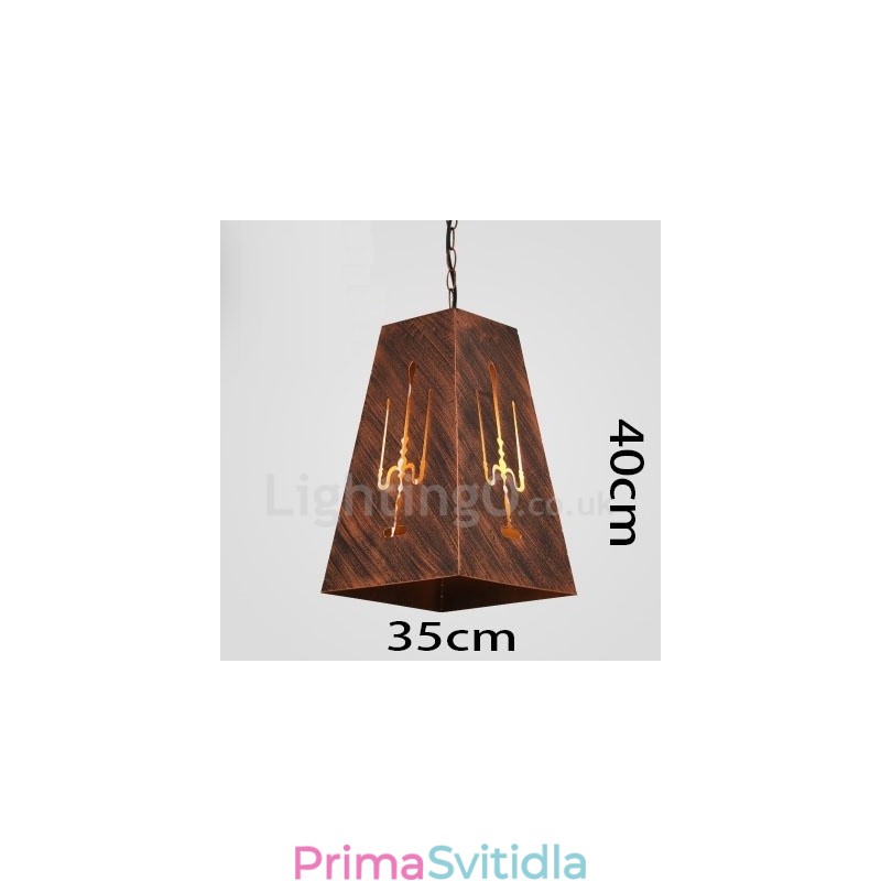 1 Light Retro Vintage Pendant Light Cafe House Závěsná lampa