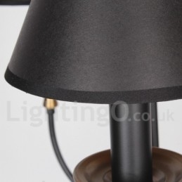 6 Light Retro Contemporary Candle Style Luster