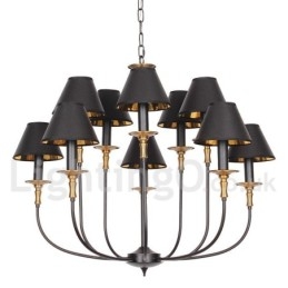 Lustr ve stylu Retro Contemporary Candle Style