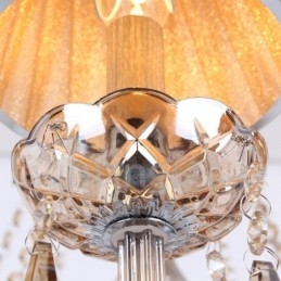 3 Light K9 Crystal Candle Style Lustr