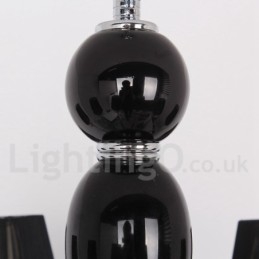 8 Light White Contemporary K9 Crystal Candle Style Lustr
