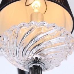 8 Light White Contemporary K9 Crystal Candle Style Lustr