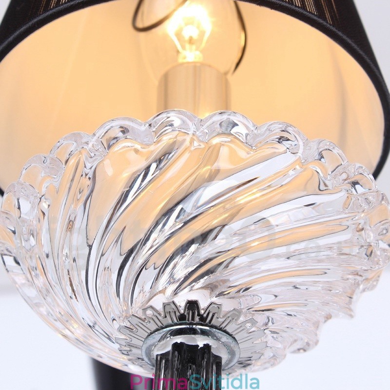 8 Light White Contemporary K9 Crystal Candle Style Lustr