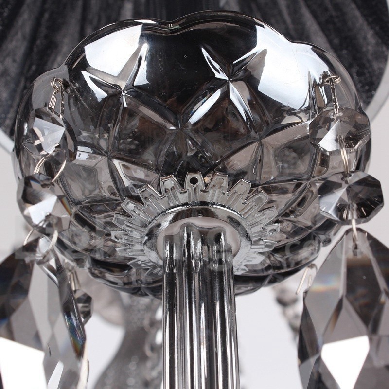 6 Light K9 Crystal Candle Style Lustr