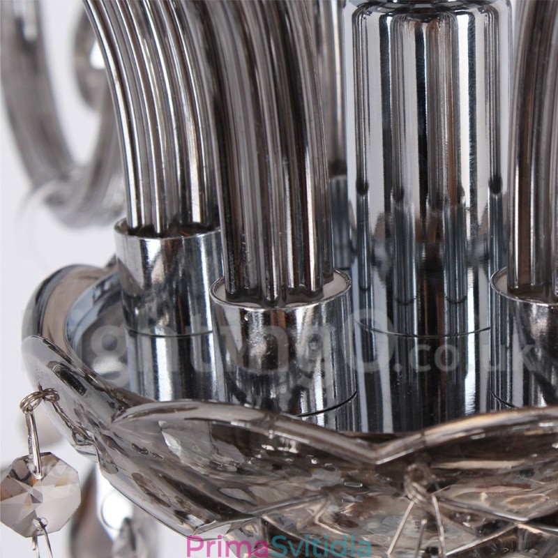 8 Light K9 Crystal Candle Style Lustr