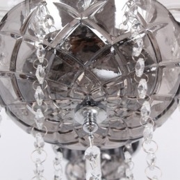 6 Light K9 Crystal Candle Style Lustr