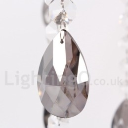 6 Light K9 Crystal Candle Style Lustr