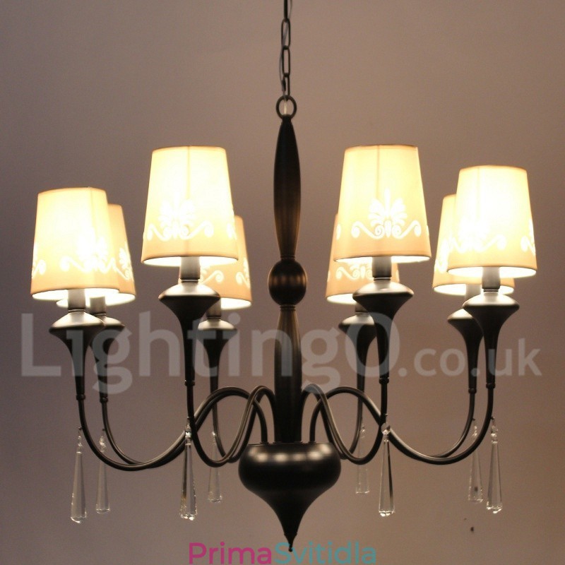 8 Lustr ve stylu světelné svíčky