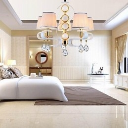 Látkový lustr 5 Lehká moderní minimalistická vysoce kvalitní lampa