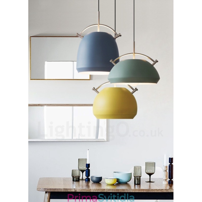 1 Light Nordic Style Modern Contemporary Cafe Pendant Light